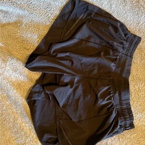 Size 6 lululemon athletica Black Athletic Shorts 4”